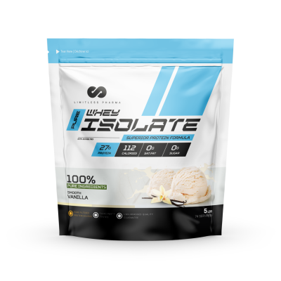 5 Lb. PURE WHEY ISOLATE - SMOOTH VANILLA
