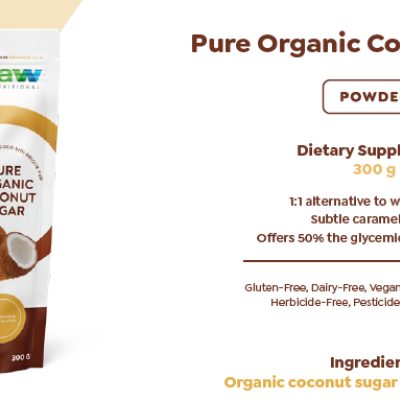 SUPERFOODS - Pure Organic Coconut Sugar