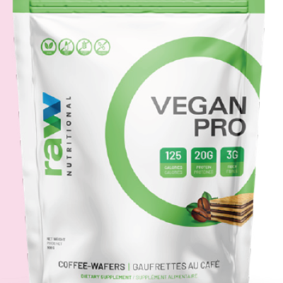 Raw Nutritional Vegan Pro 2Lb - Coffee-Wafers