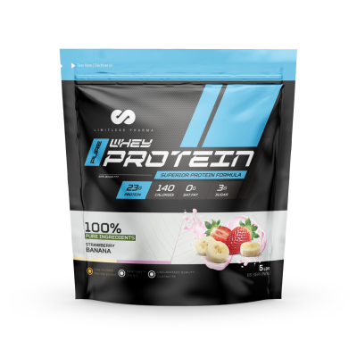 WHEY PROTEIN - STRAWBERRY BANANA