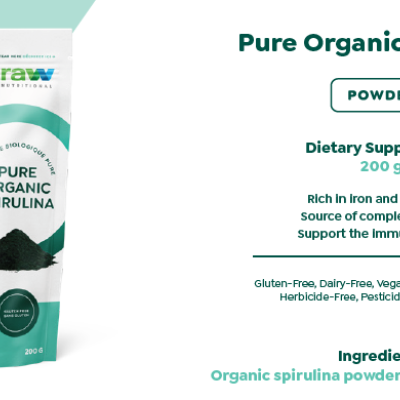 SUPERFOODS - Pure Organic Spirulina